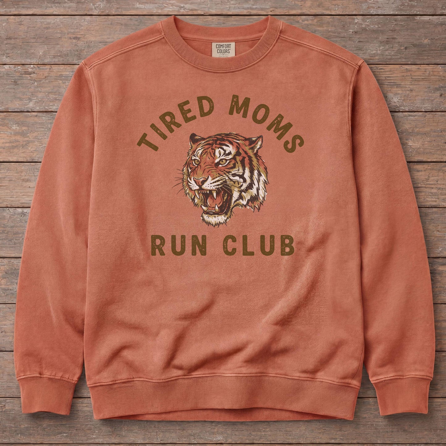 Tired Moms Run Club Sweatshirt