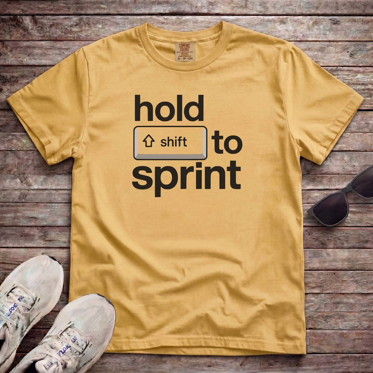 Hold Shift To Sprint
