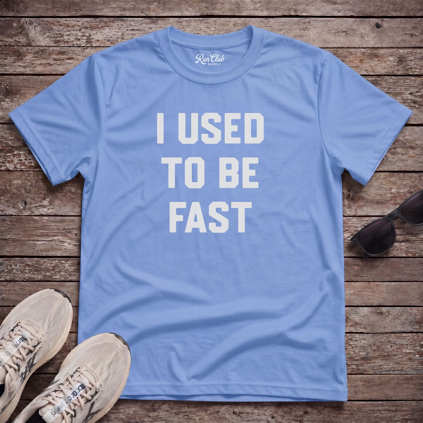 I Used To Be Fast Tech Tee