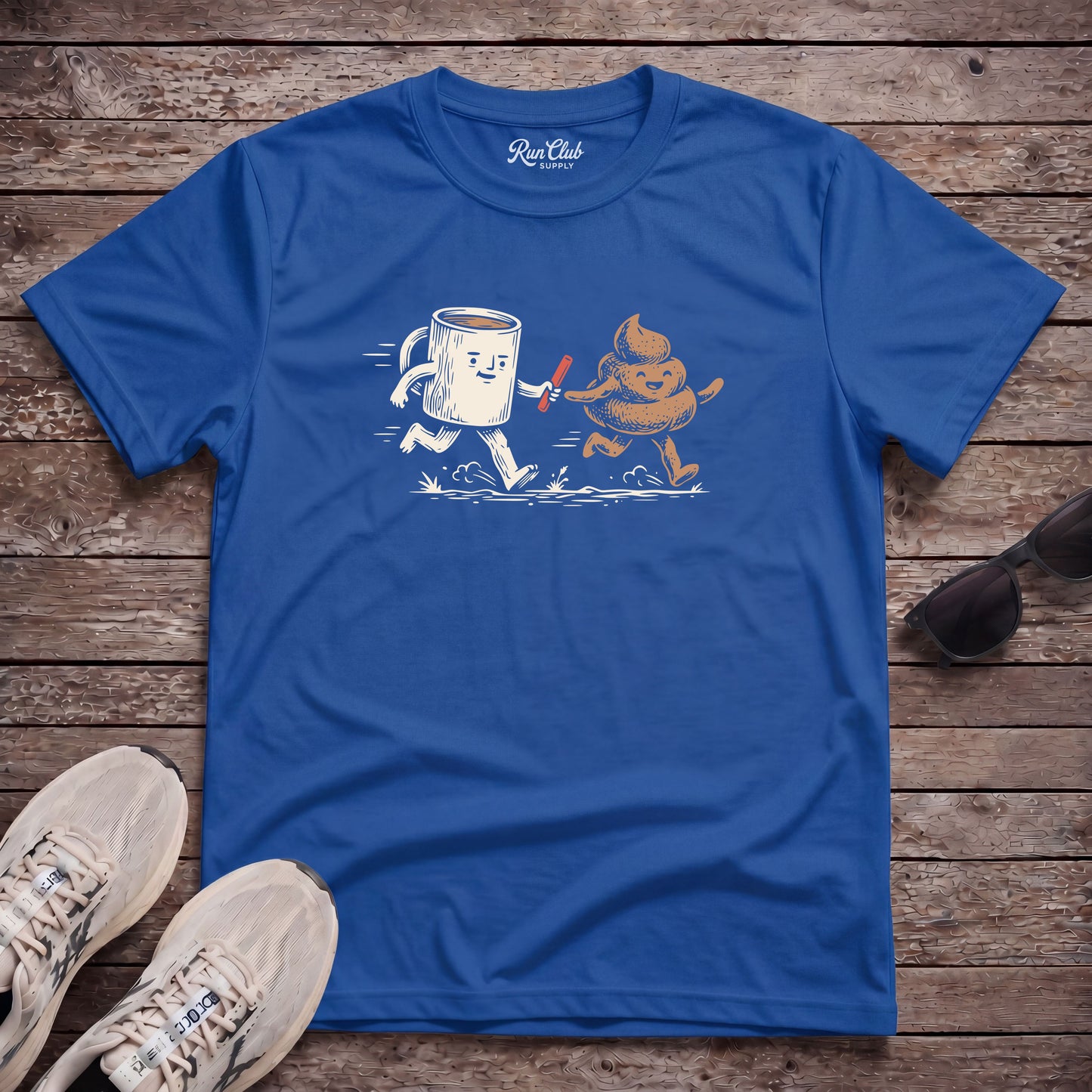 Coffee Relay Team Tech Tee