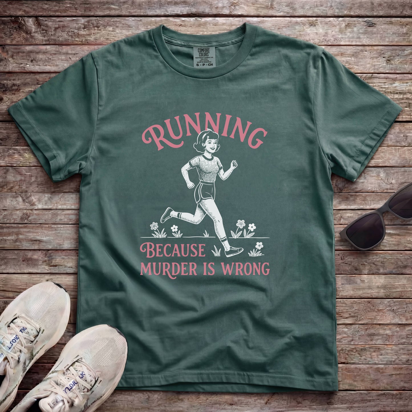 Running, Because Murder Is Wrong