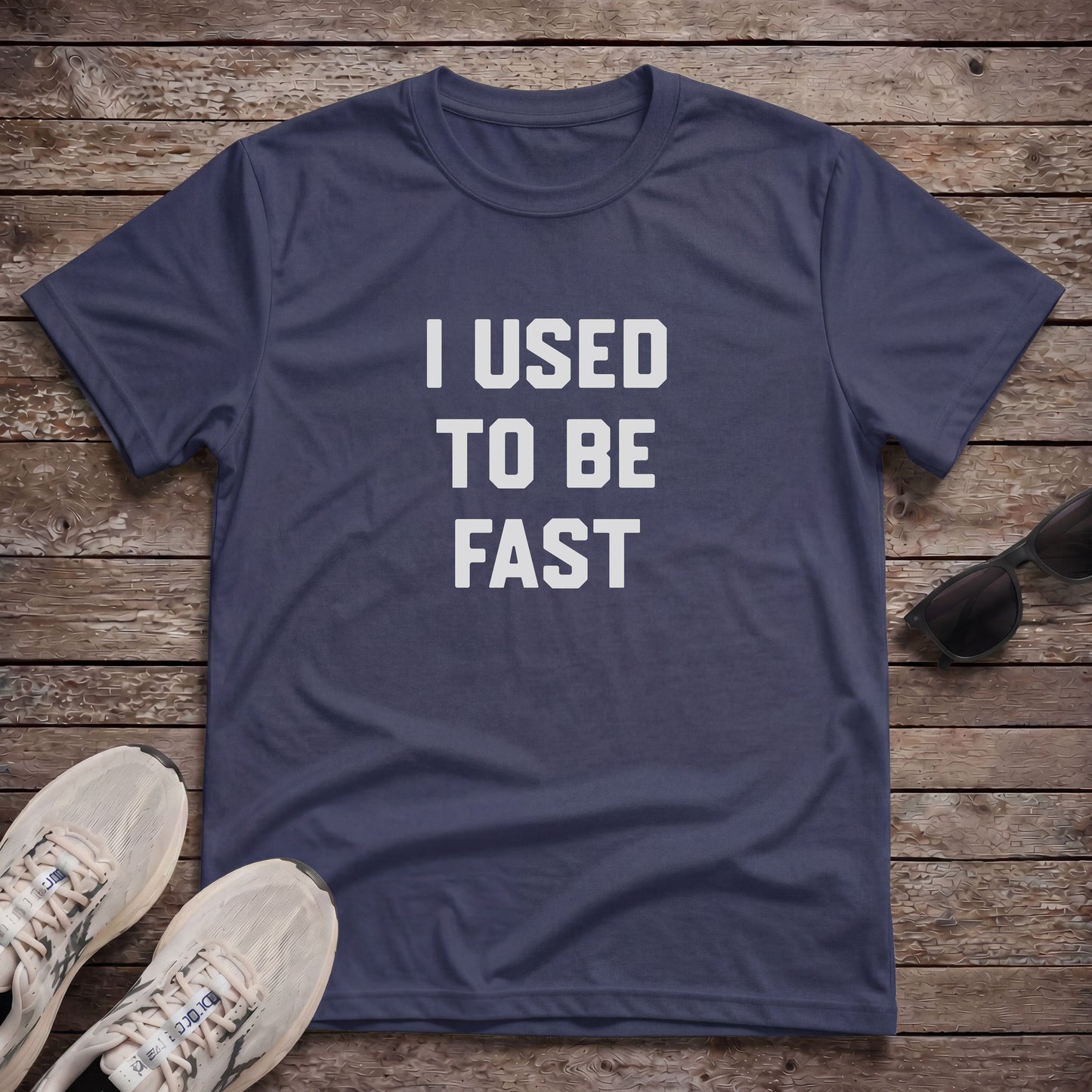 I Used To Be Fast Tech Tee