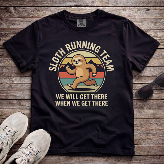 Sloth Running Team We'll Get There When We Get There