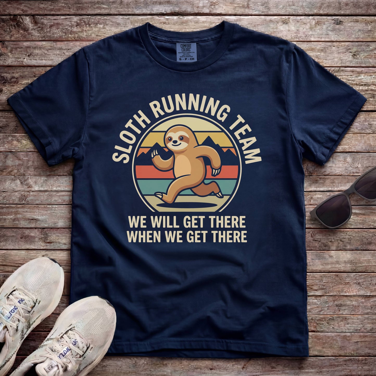Sloth Running Team We'll Get There When We Get There