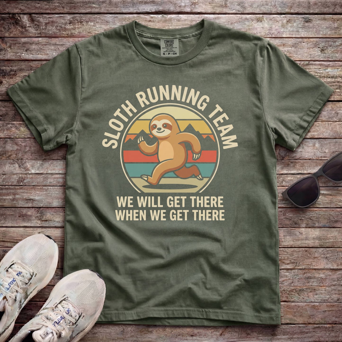 Sloth Running Team We'll Get There When We Get There