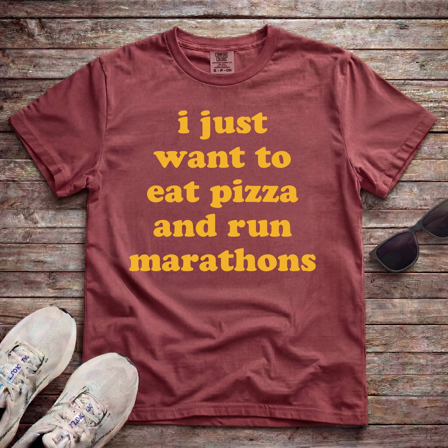I Just Want To Eat Pizza And Run Marathons