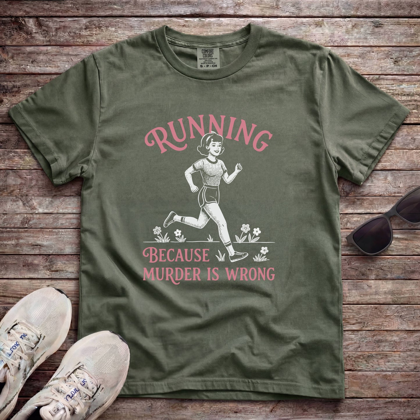Running, Because Murder Is Wrong