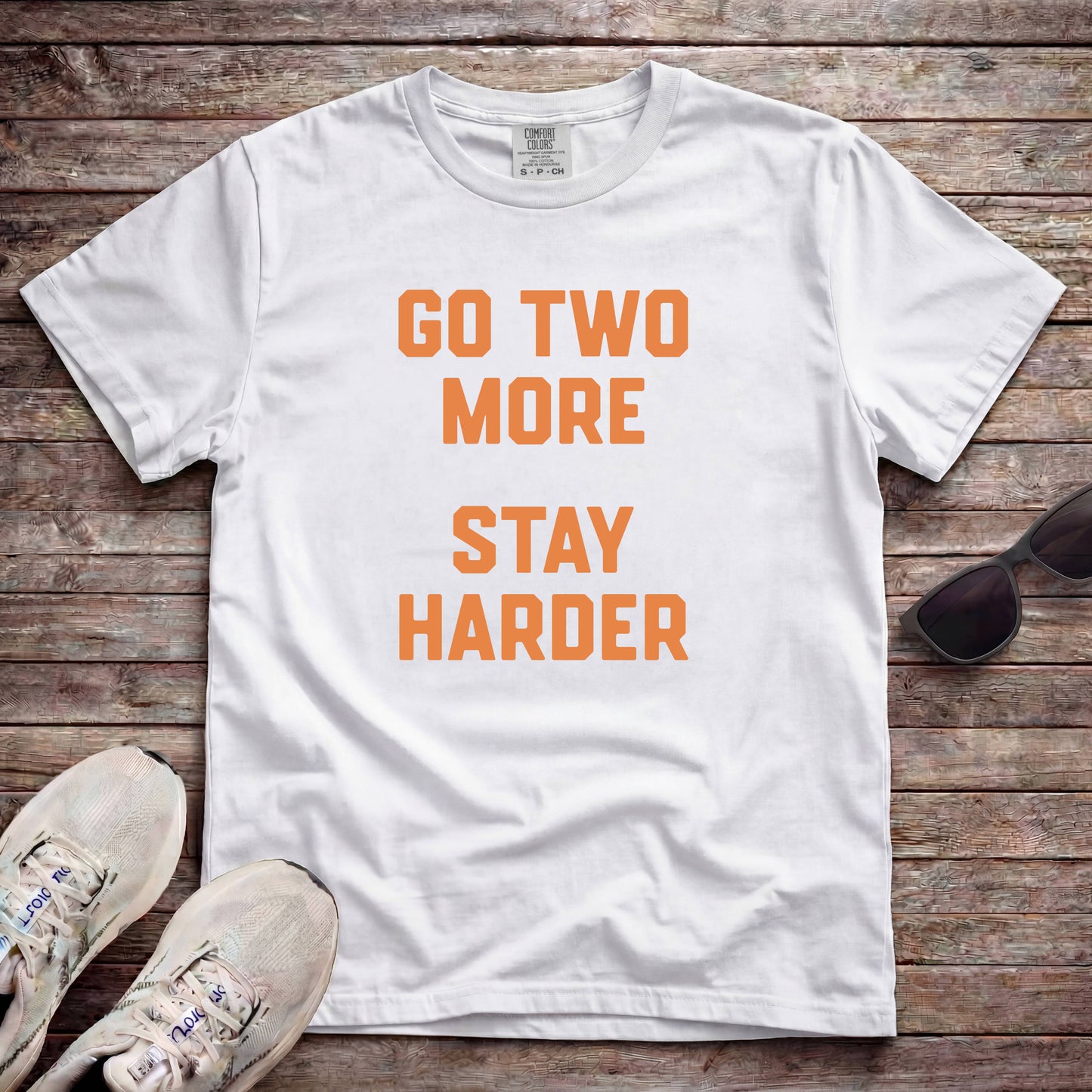Go Two More. Stay Harder.
