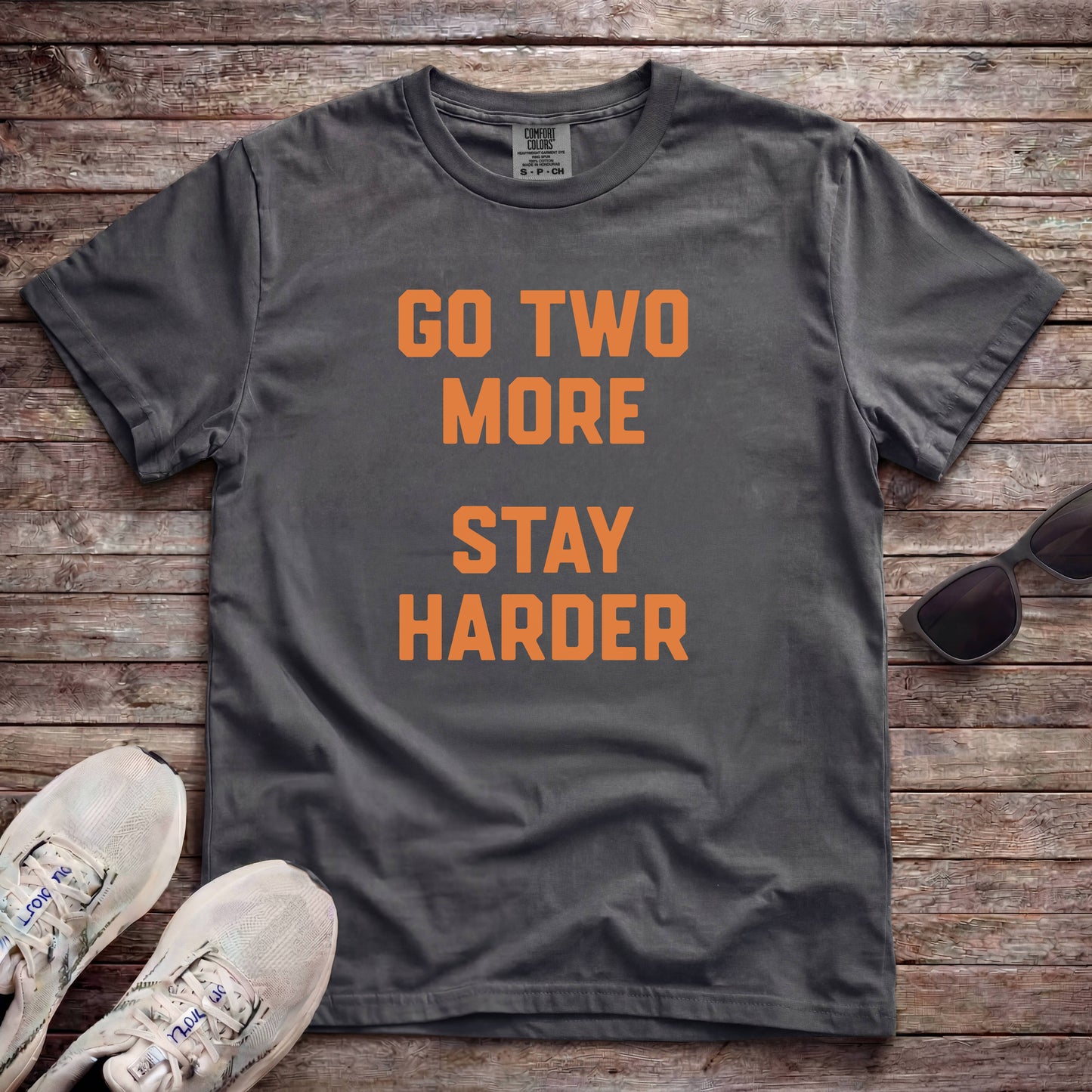 Go Two More. Stay Harder.