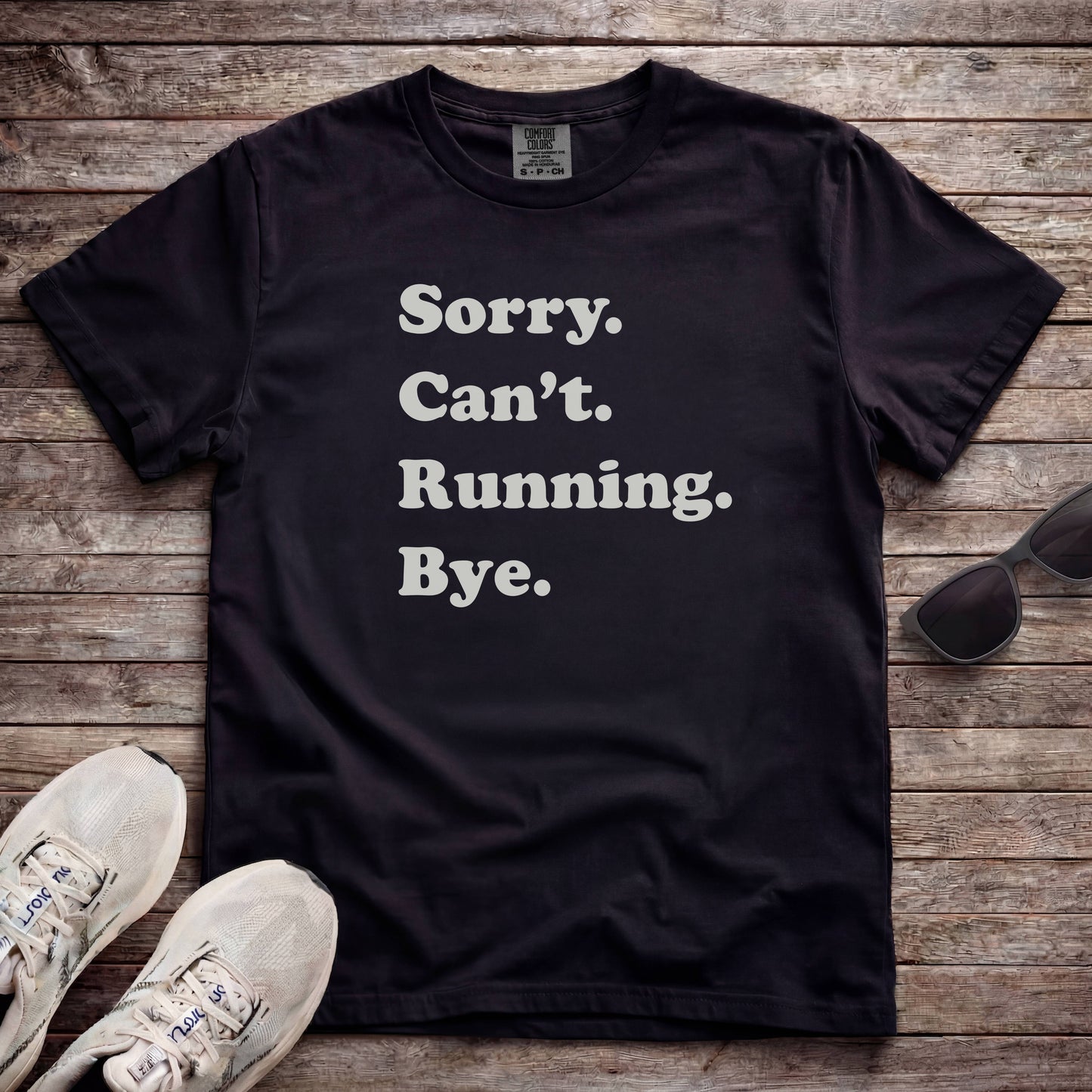 Sorry. Can't. Running. Bye.
