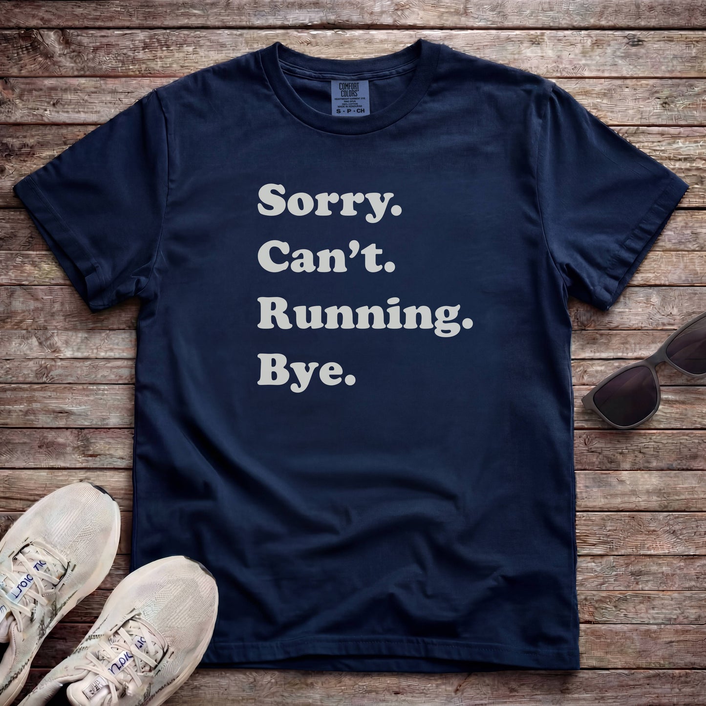 Sorry. Can't. Running. Bye.