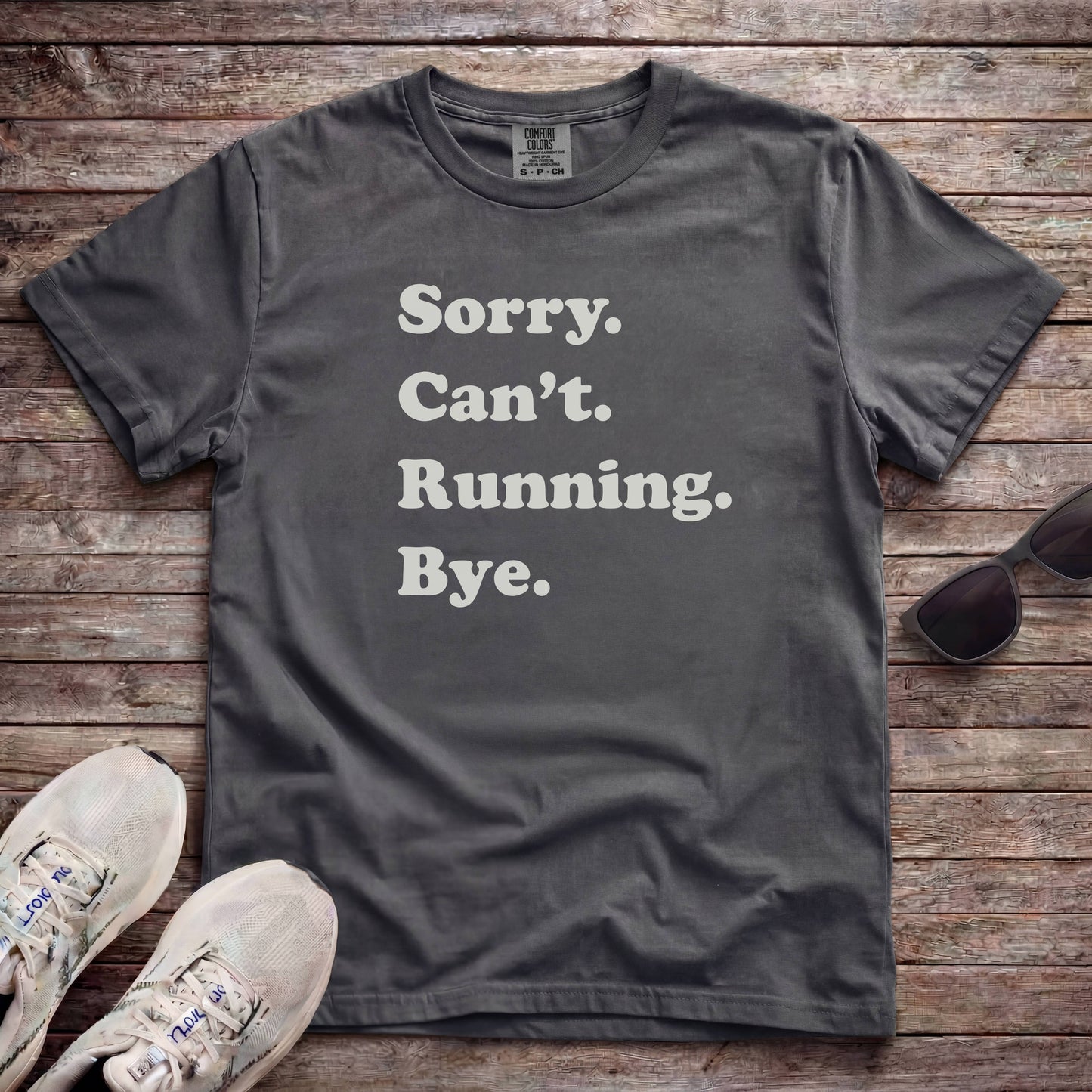 Sorry. Can't. Running. Bye.