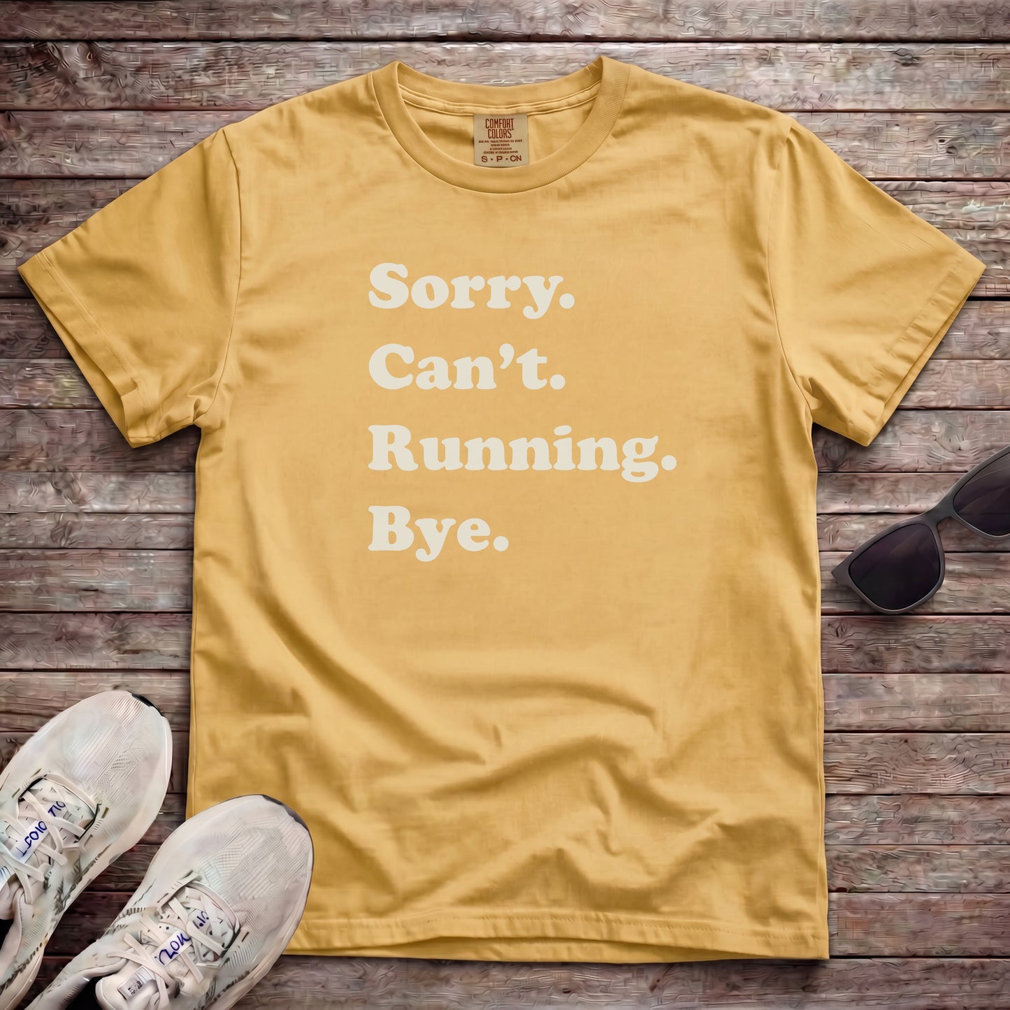 Sorry. Can't. Running. Bye.