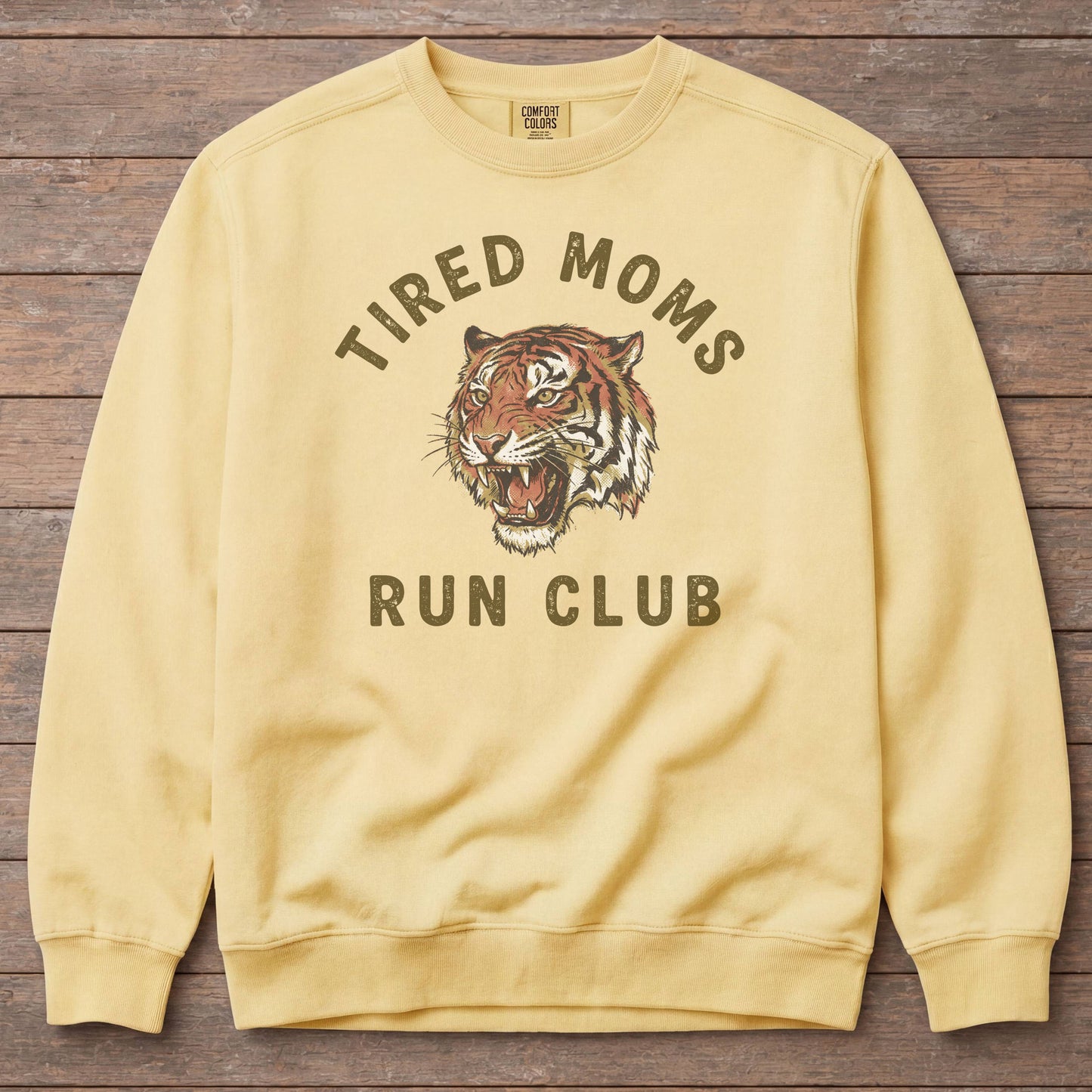 Tired Moms Run Club Sweatshirt