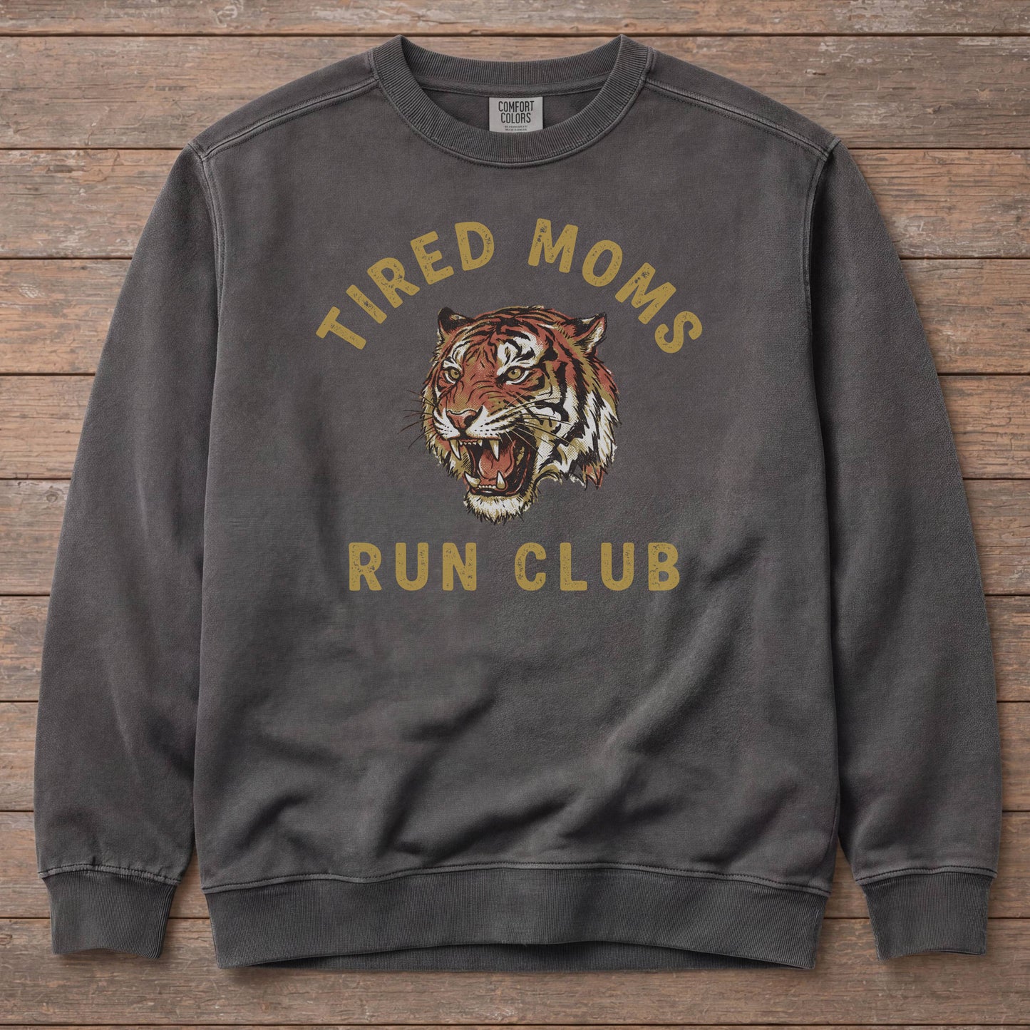 Tired Moms Run Club Sweatshirt