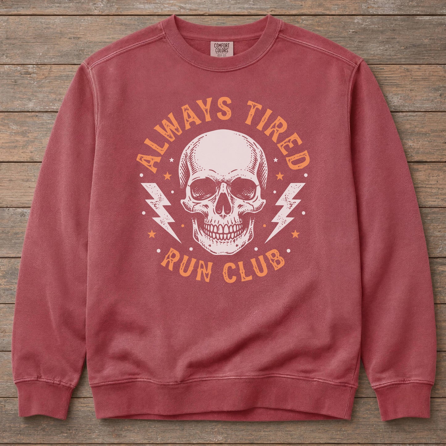 Always Tired Run Club Sweatshirt