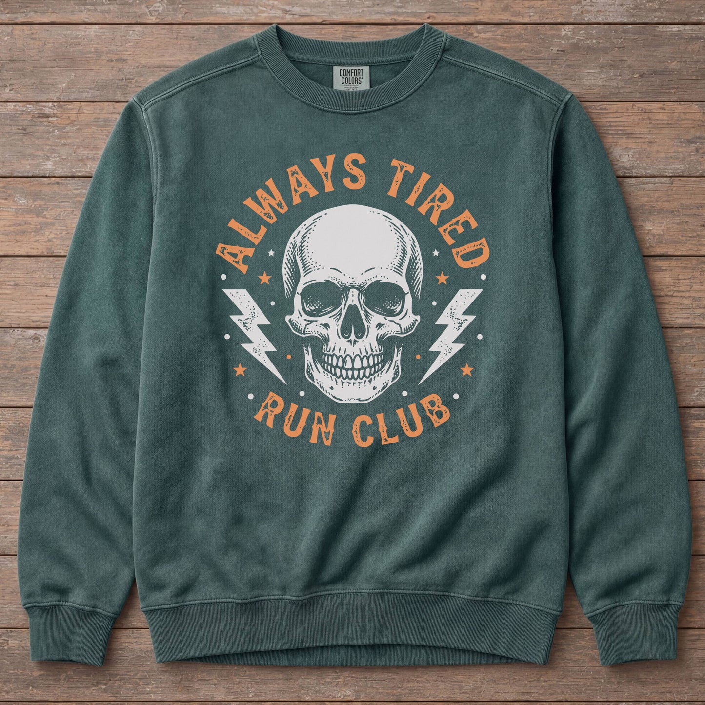 Always Tired Run Club Sweatshirt