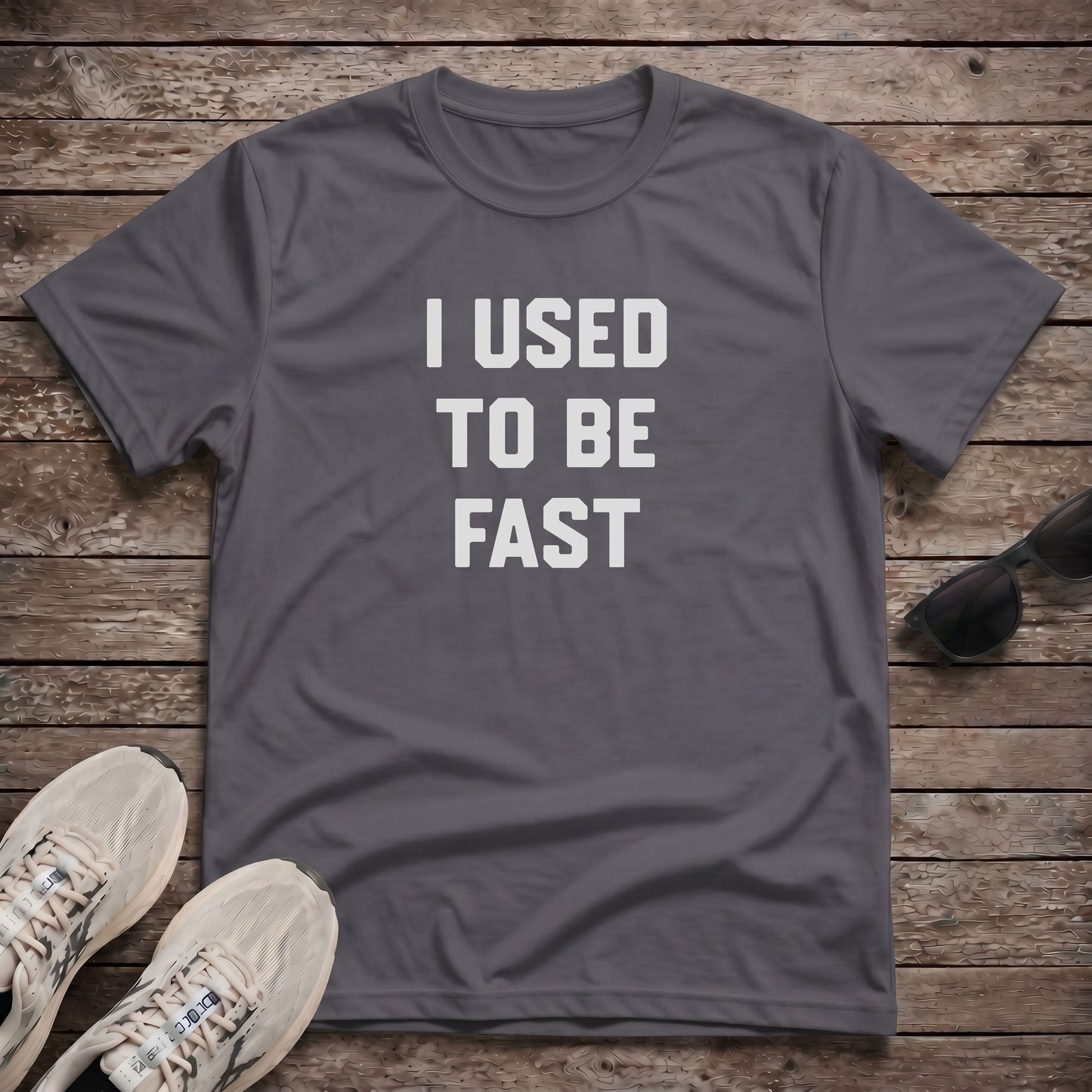 I Used To Be Fast Tech Tee
