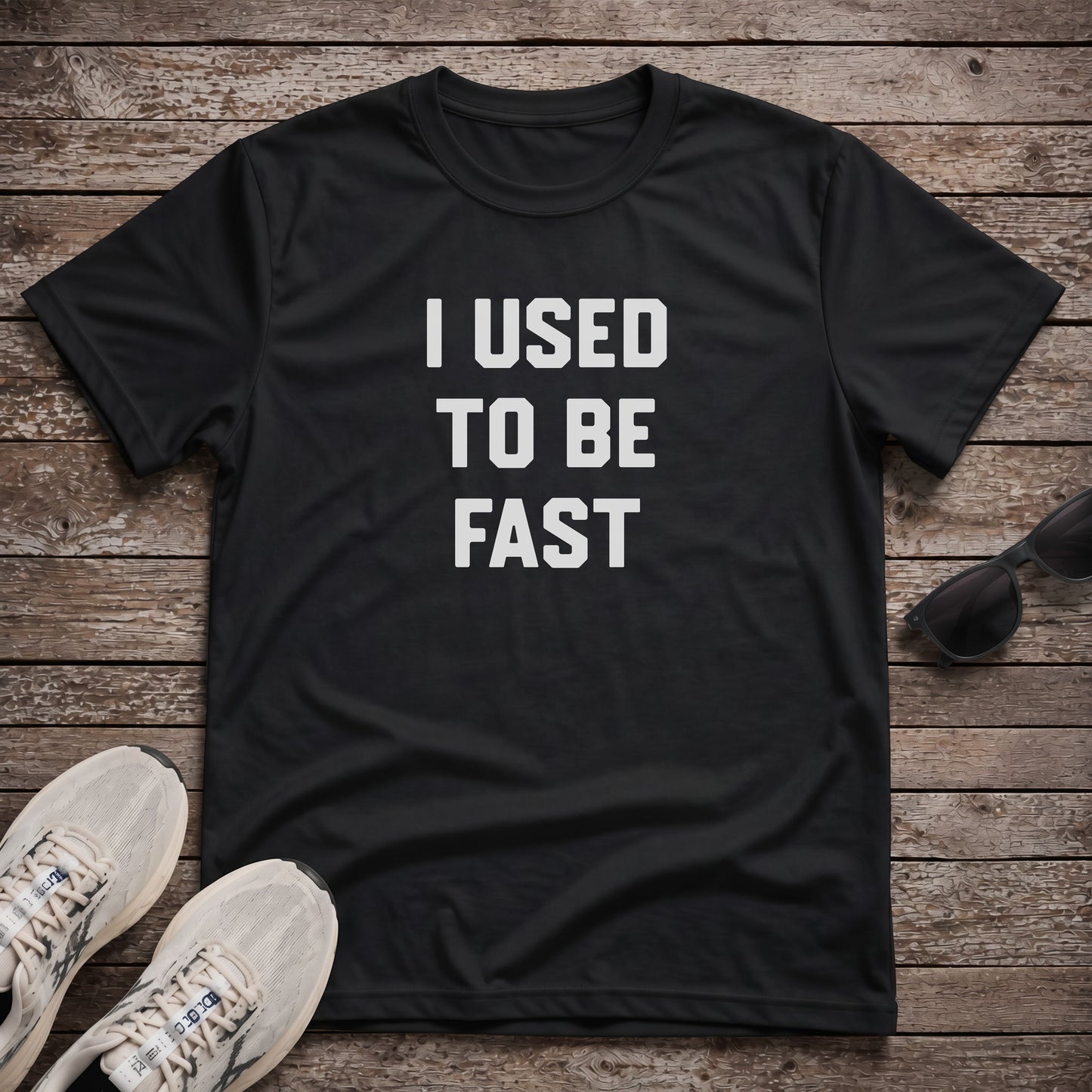 I Used To Be Fast Tech Tee