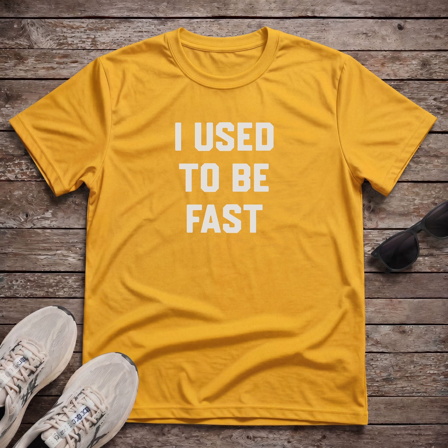 I Used To Be Fast Tech Tee