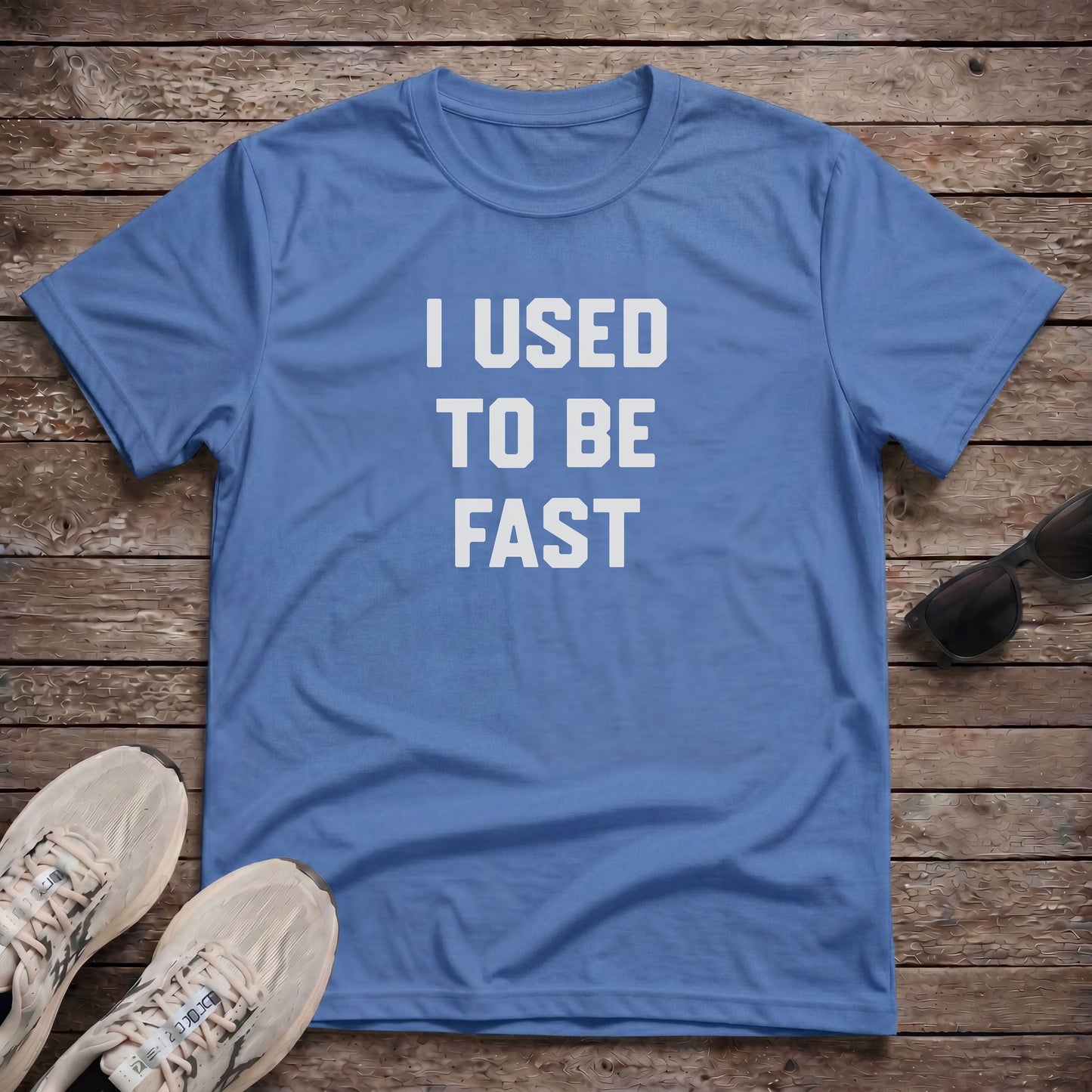 I Used To Be Fast Tech Tee