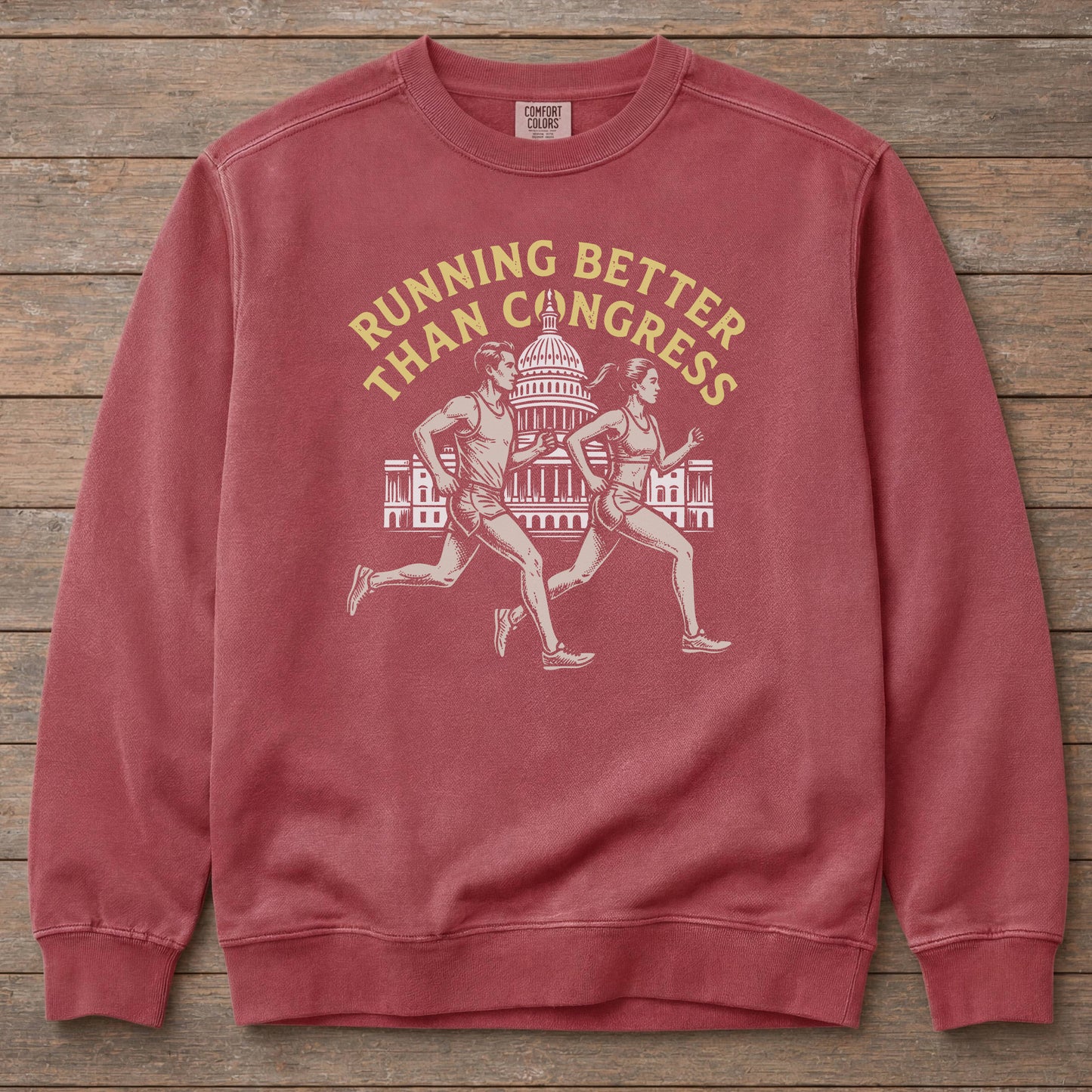 Running Better Than Congress Sweatshirt