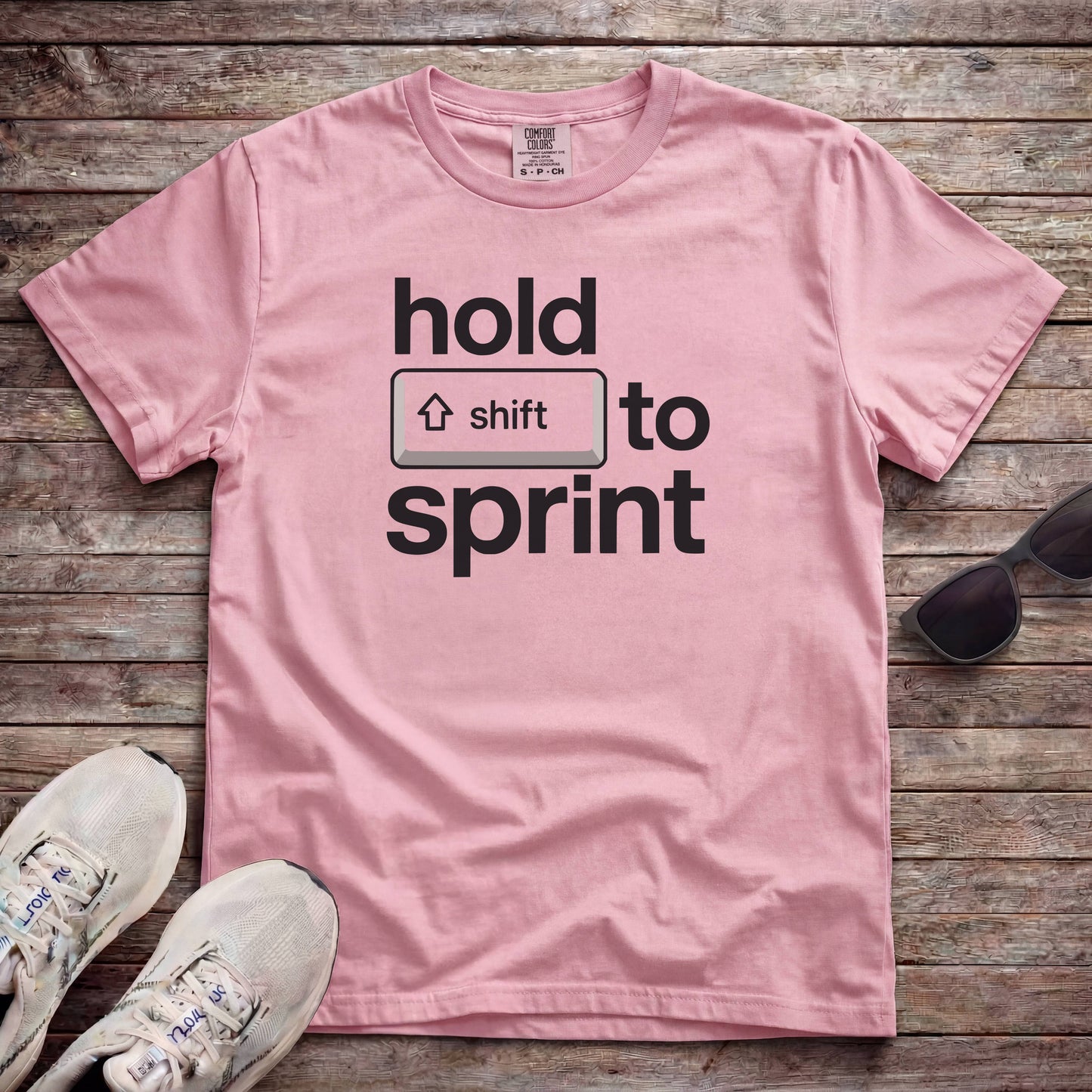 Hold Shift To Sprint