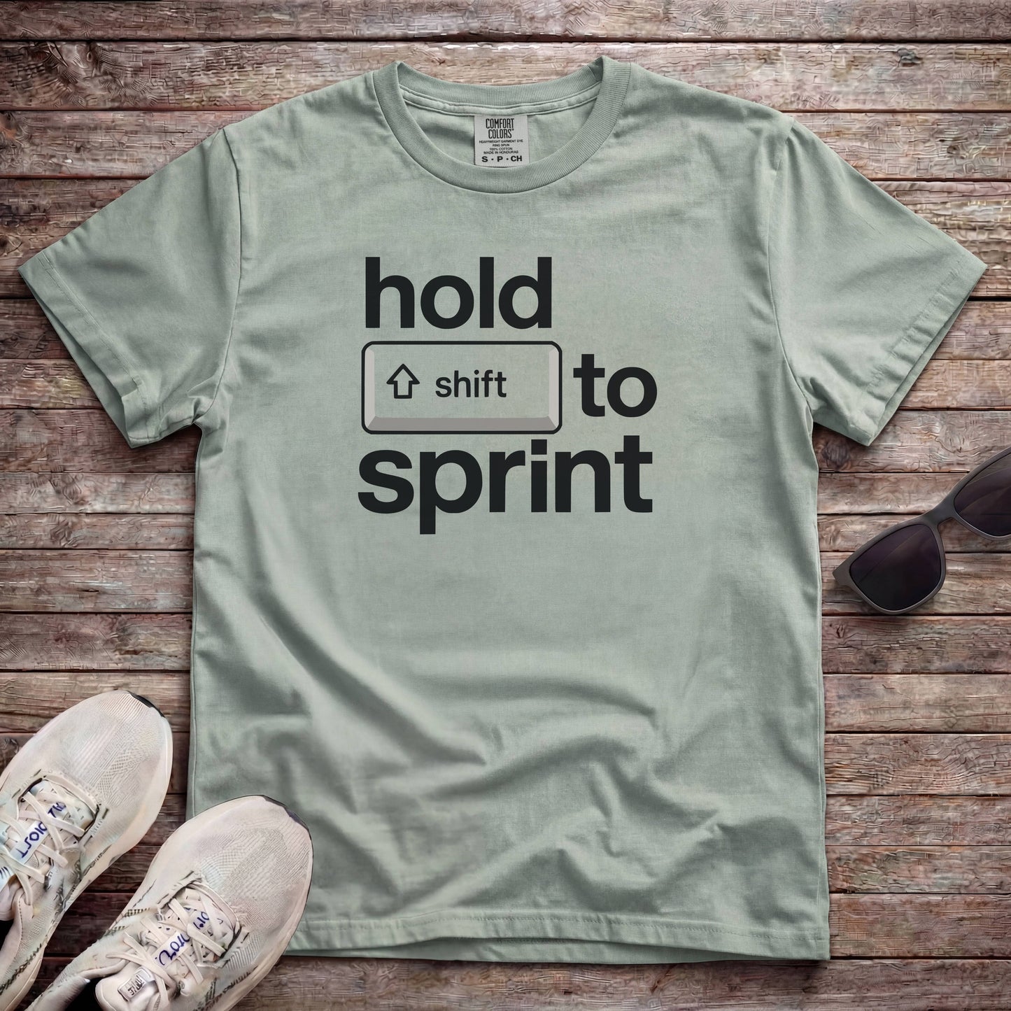Hold Shift To Sprint
