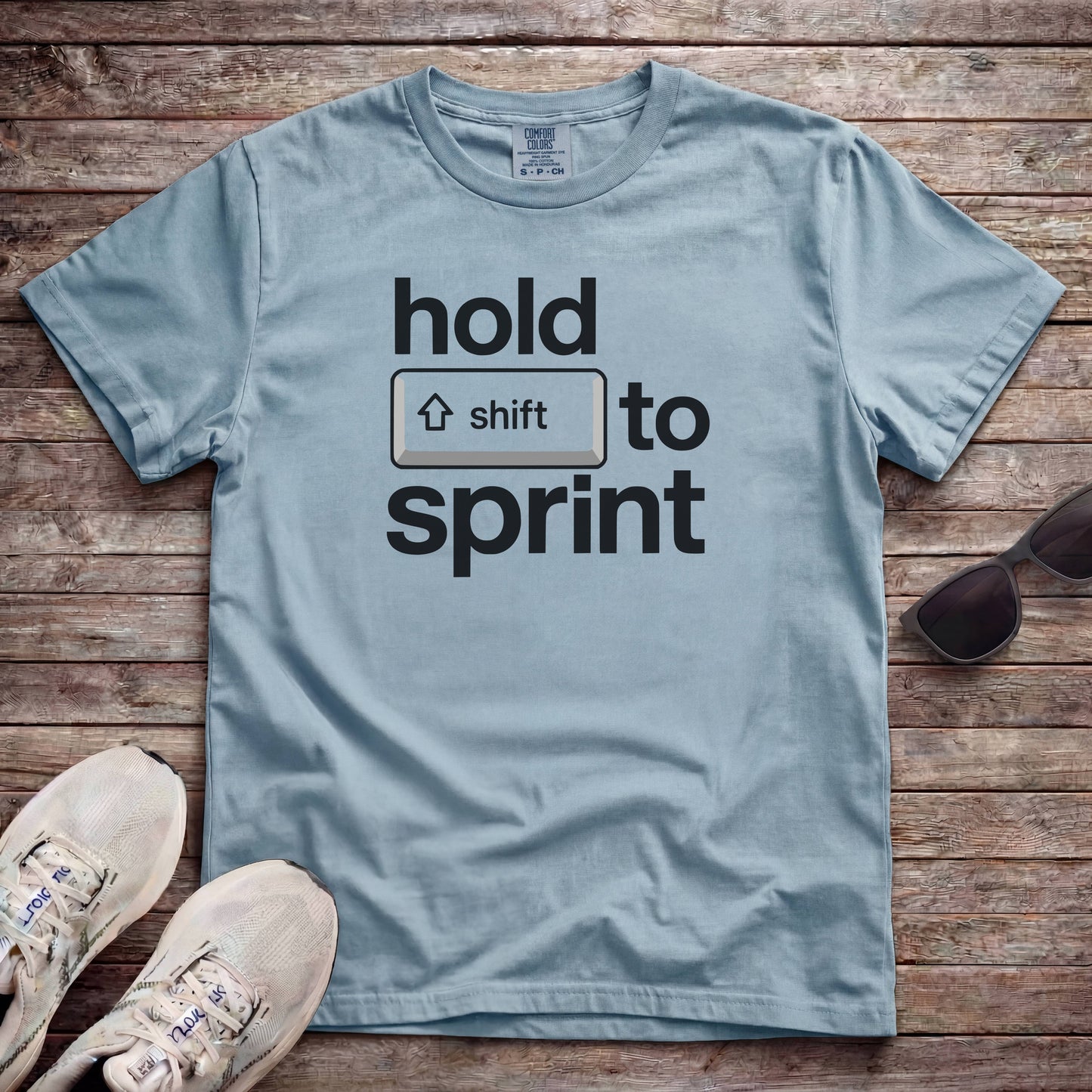 Hold Shift To Sprint