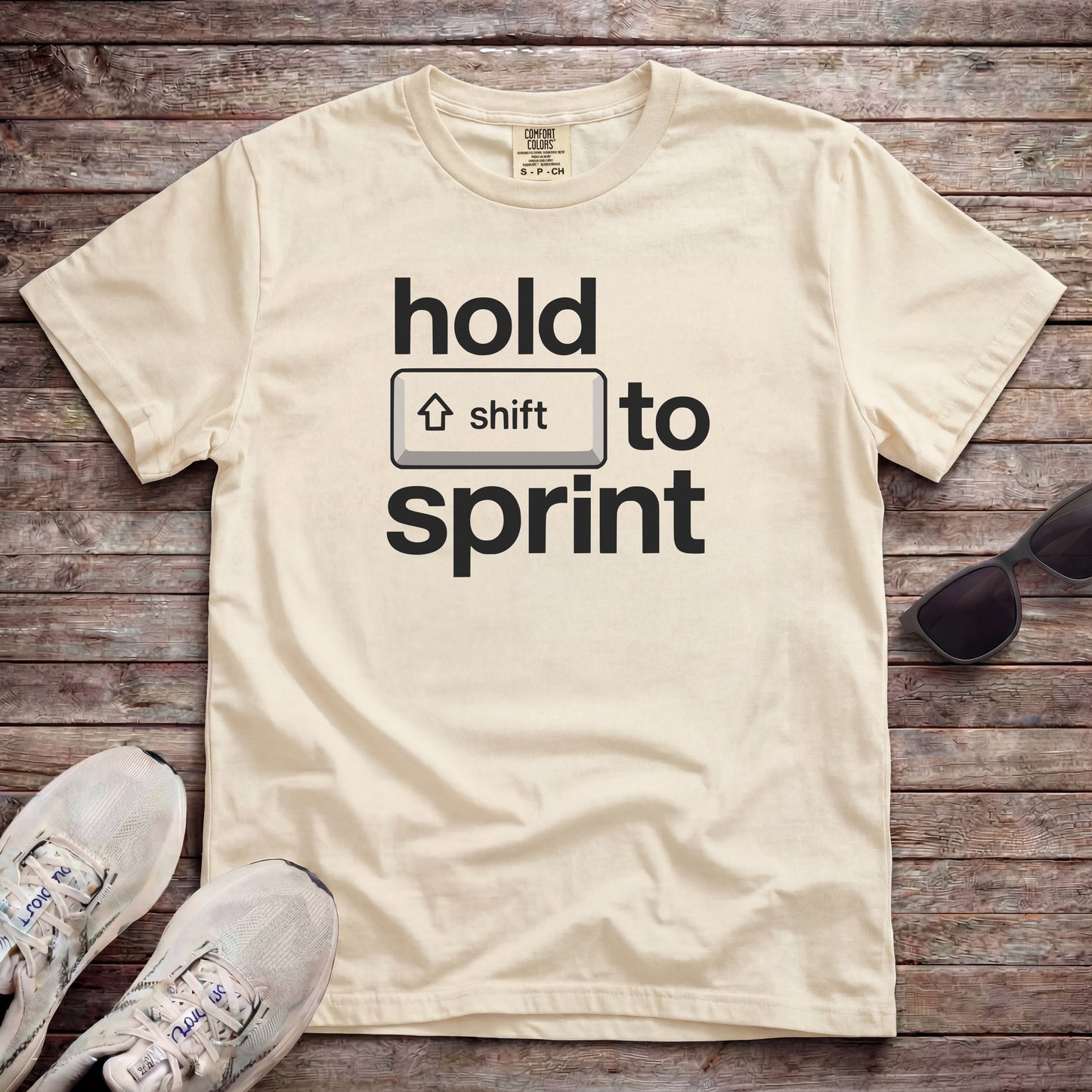 Hold Shift To Sprint