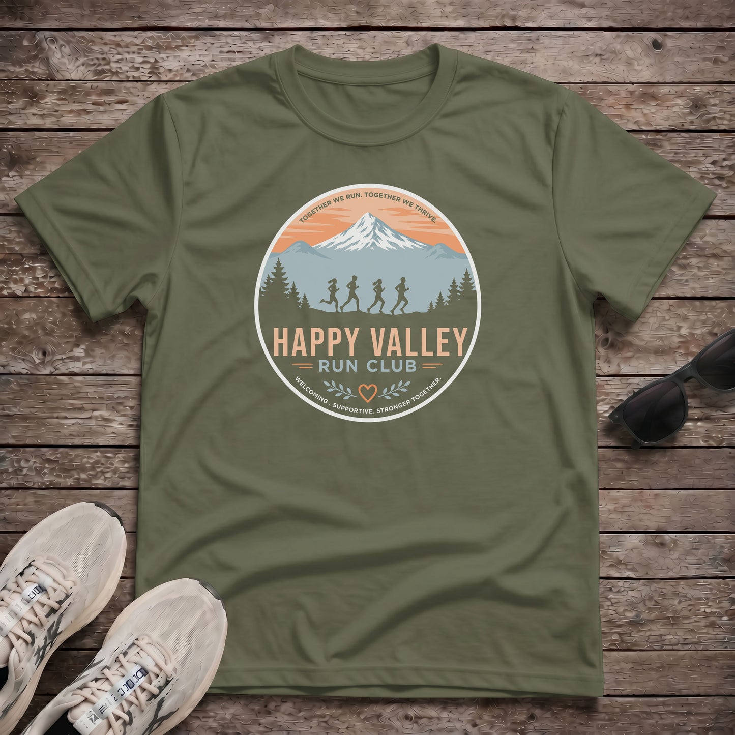 Happy Valley Run Club Tech Tee