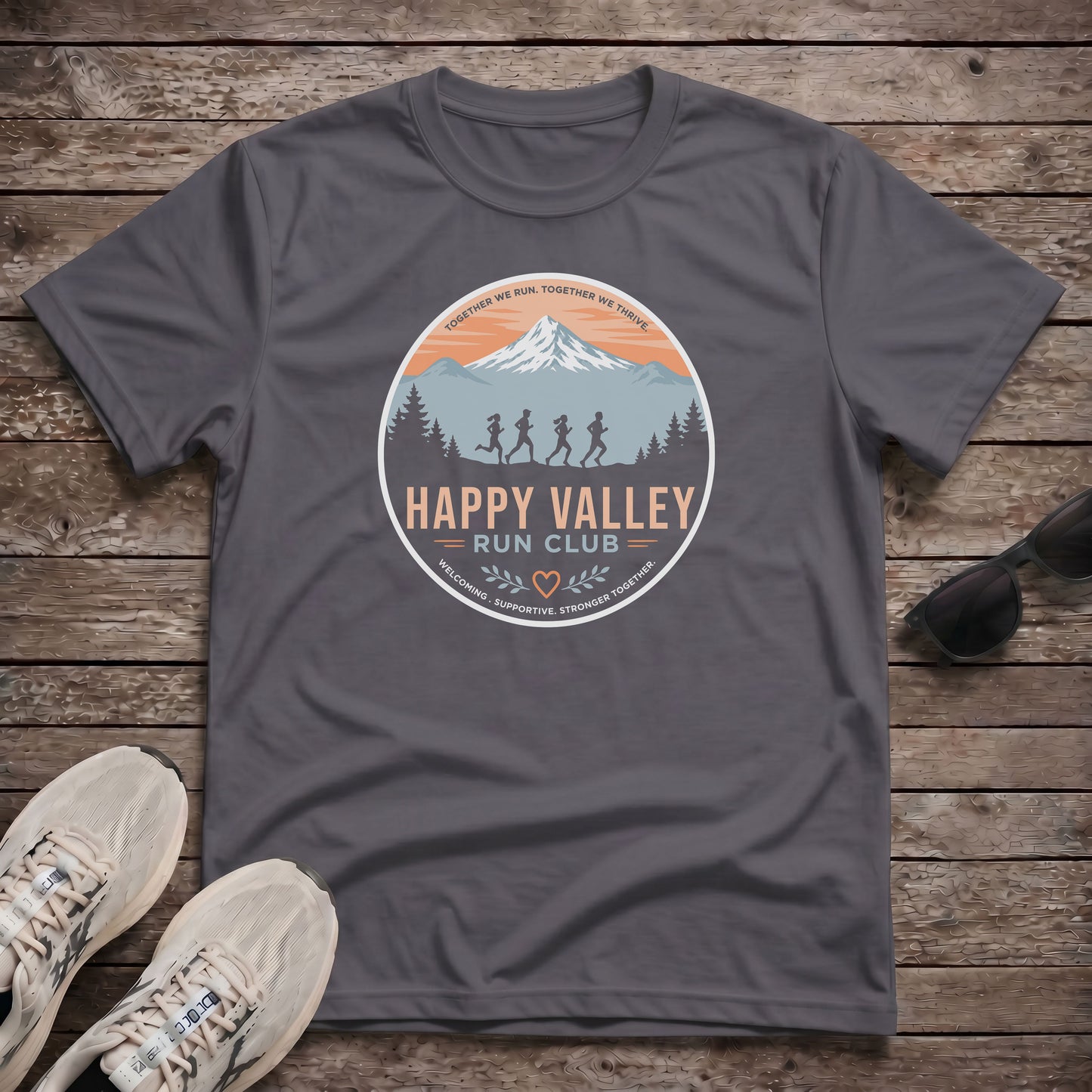 Happy Valley Run Club Tech Tee