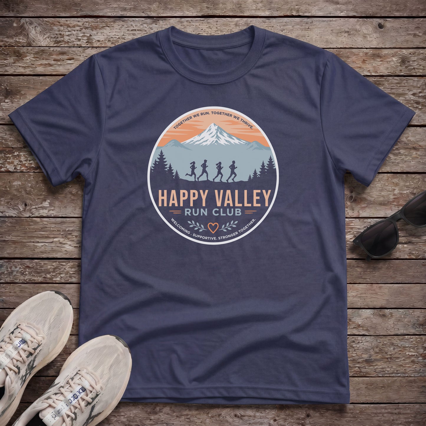 Happy Valley Run Club Tech Tee