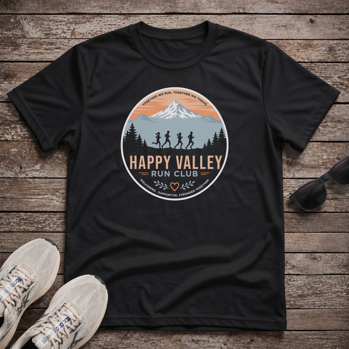 Happy Valley Run Club Tech Tee