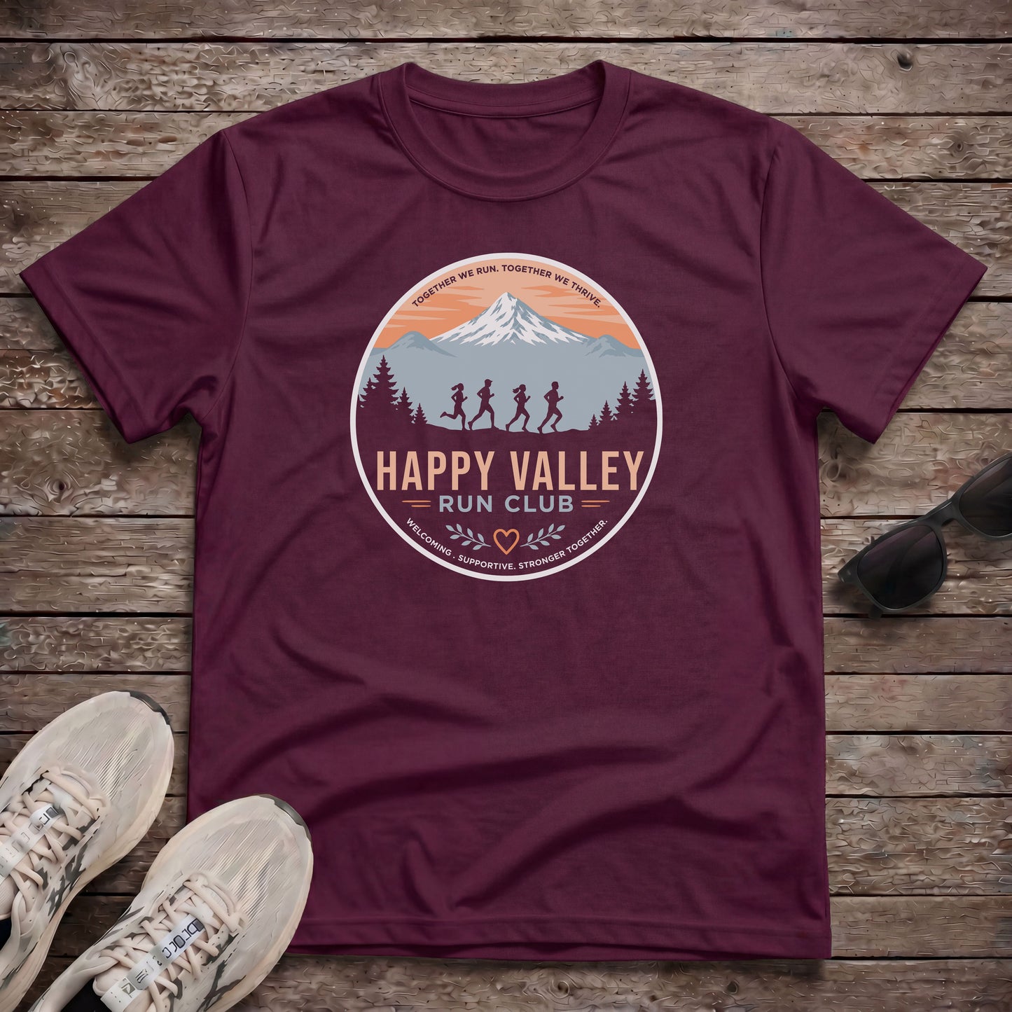 Happy Valley Run Club Tech Tee