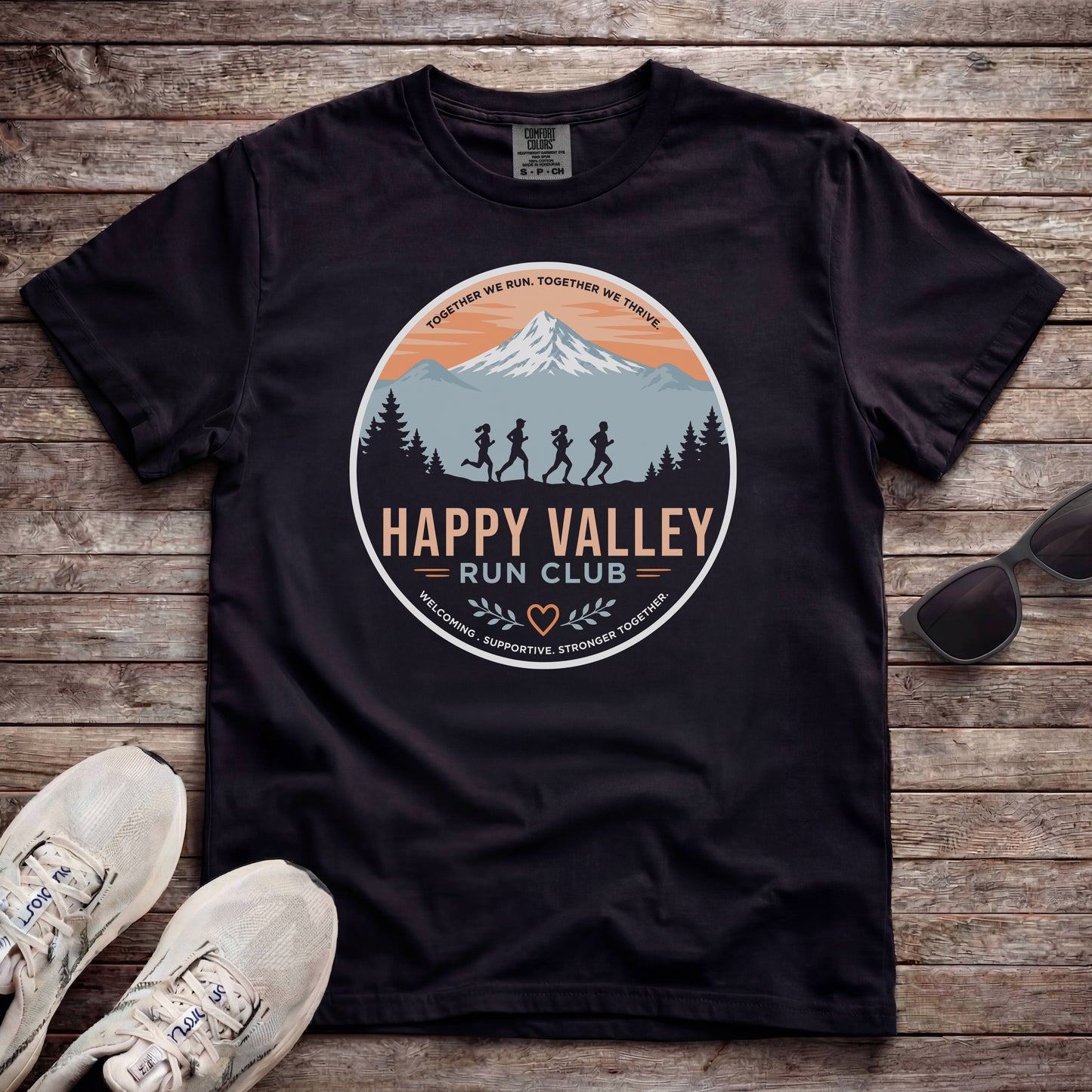 Happy Valley Run Club Tee