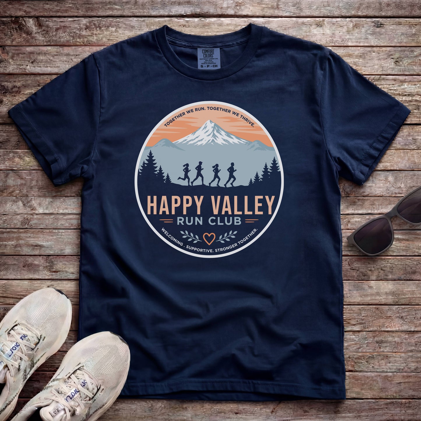 Happy Valley Run Club Tee
