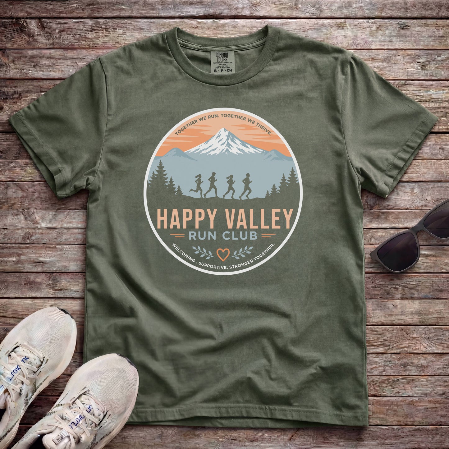 Happy Valley Run Club Tee