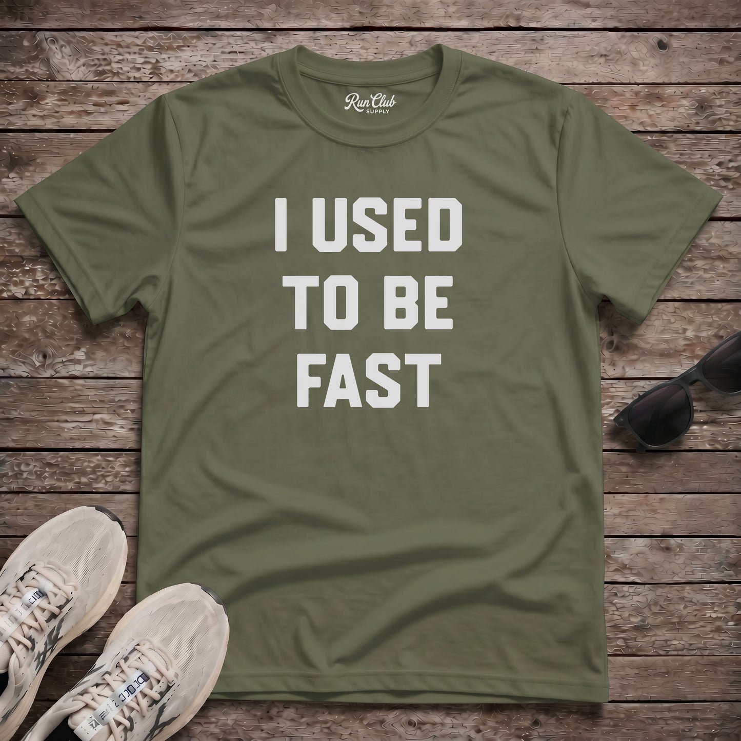 I Used To Be Fast Tech Tee
