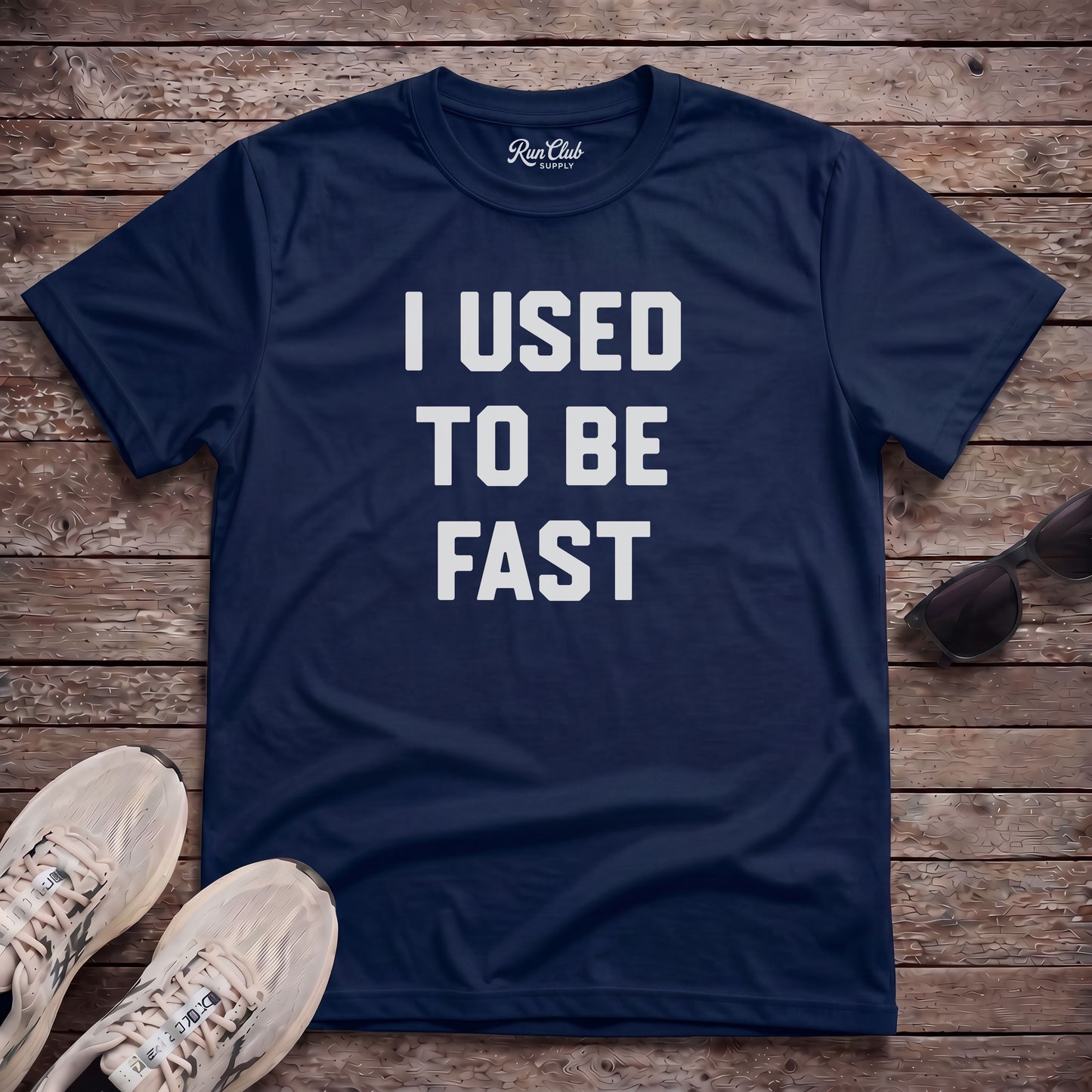 I Used To Be Fast Tech Tee