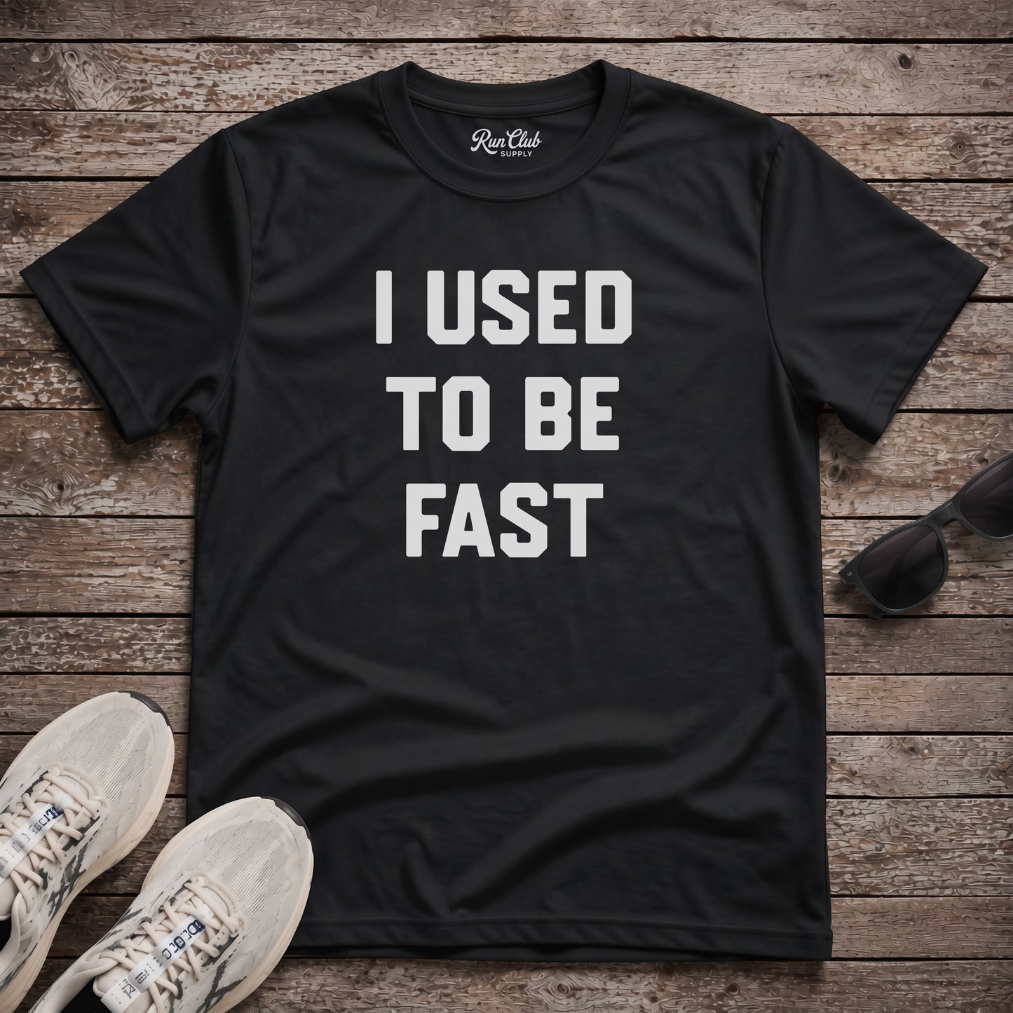 I Used To Be Fast Tech Tee