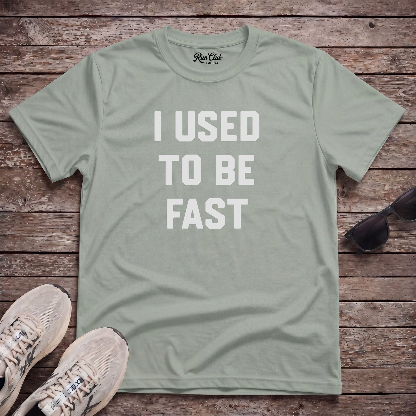 I Used To Be Fast Tech Tee