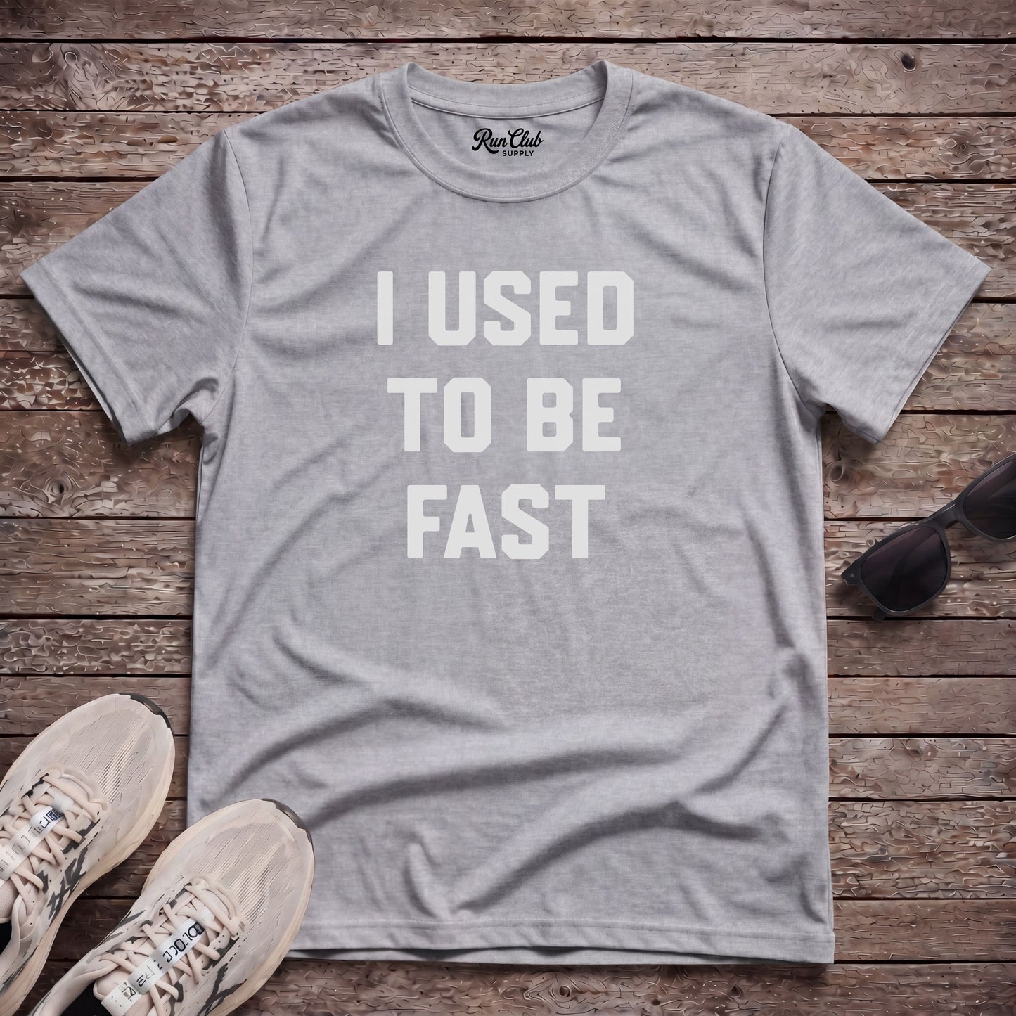 I Used To Be Fast Tech Tee