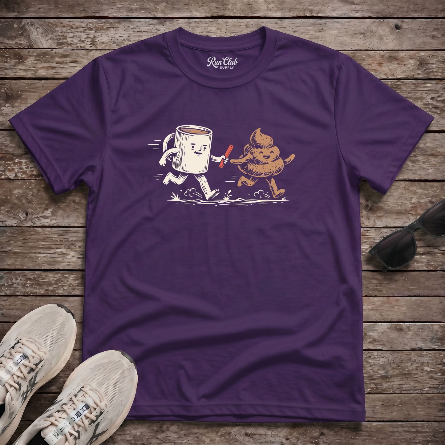 Coffee Relay Team Tech Tee