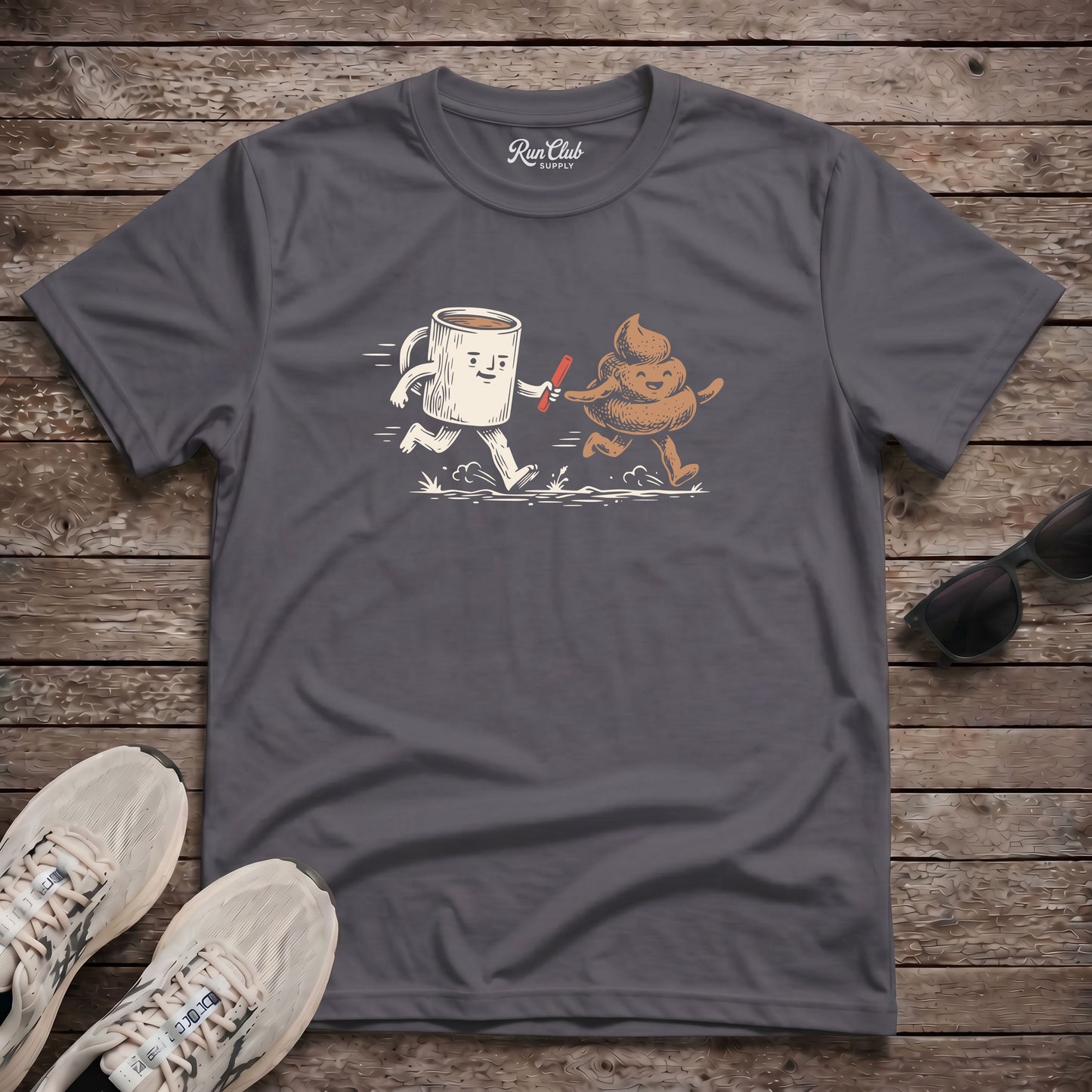 Coffee Relay Team Tech Tee