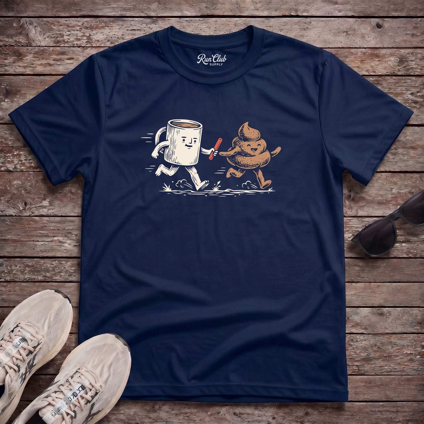 Coffee Relay Team Tech Tee