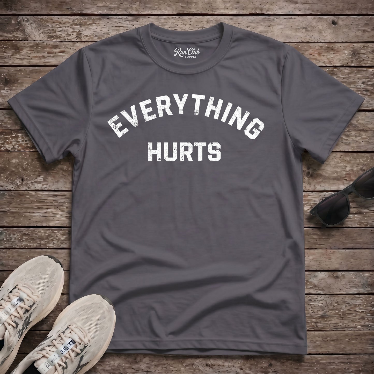 Everything Hurts Tech Tee