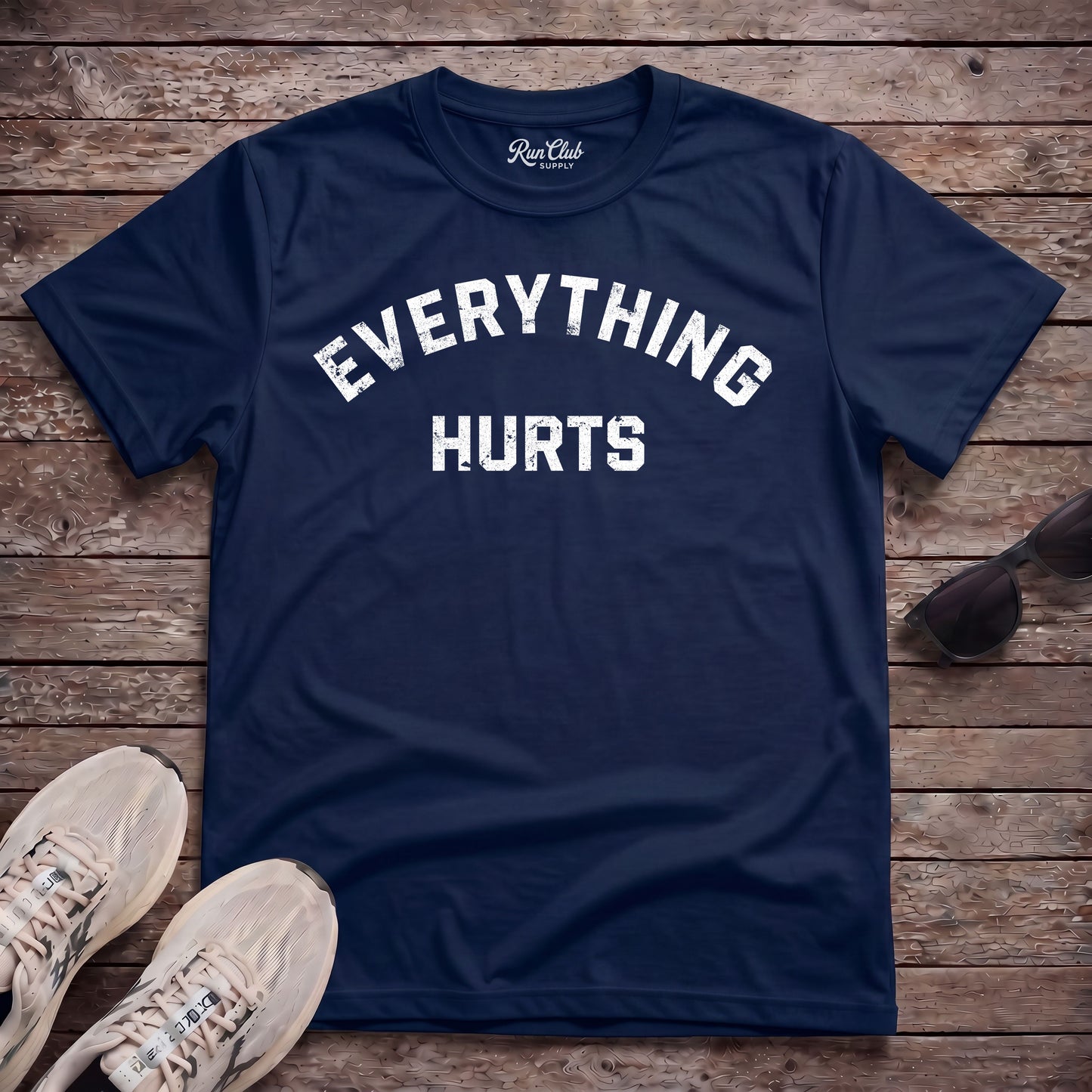 Everything Hurts Tech Tee