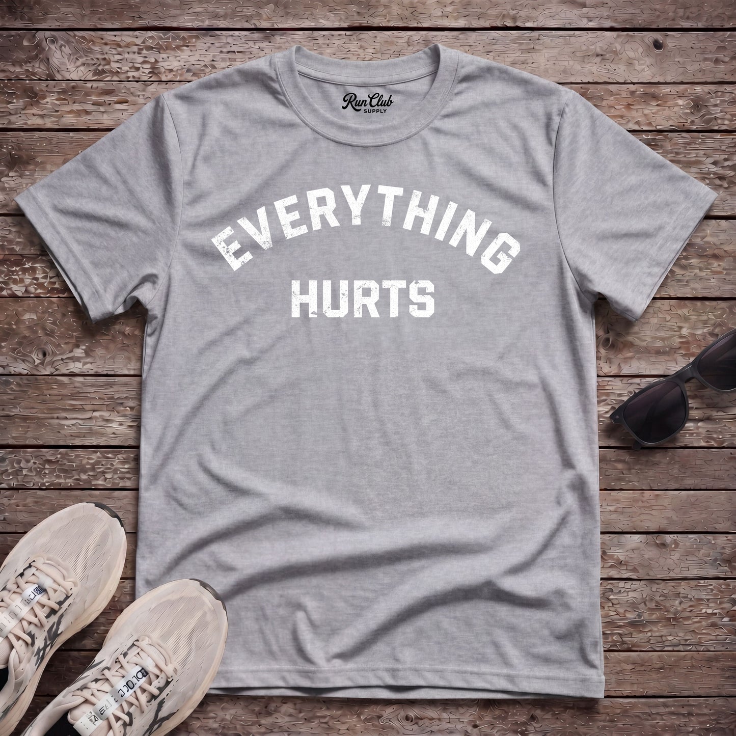 Everything Hurts Tech Tee