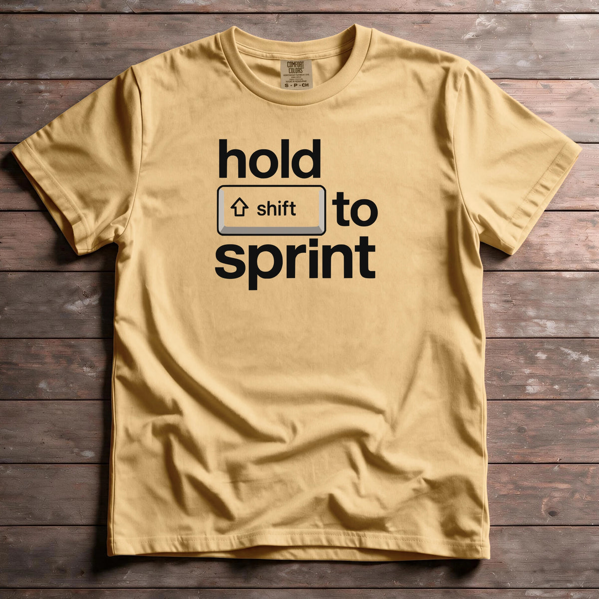 Hold Shift To Sprint